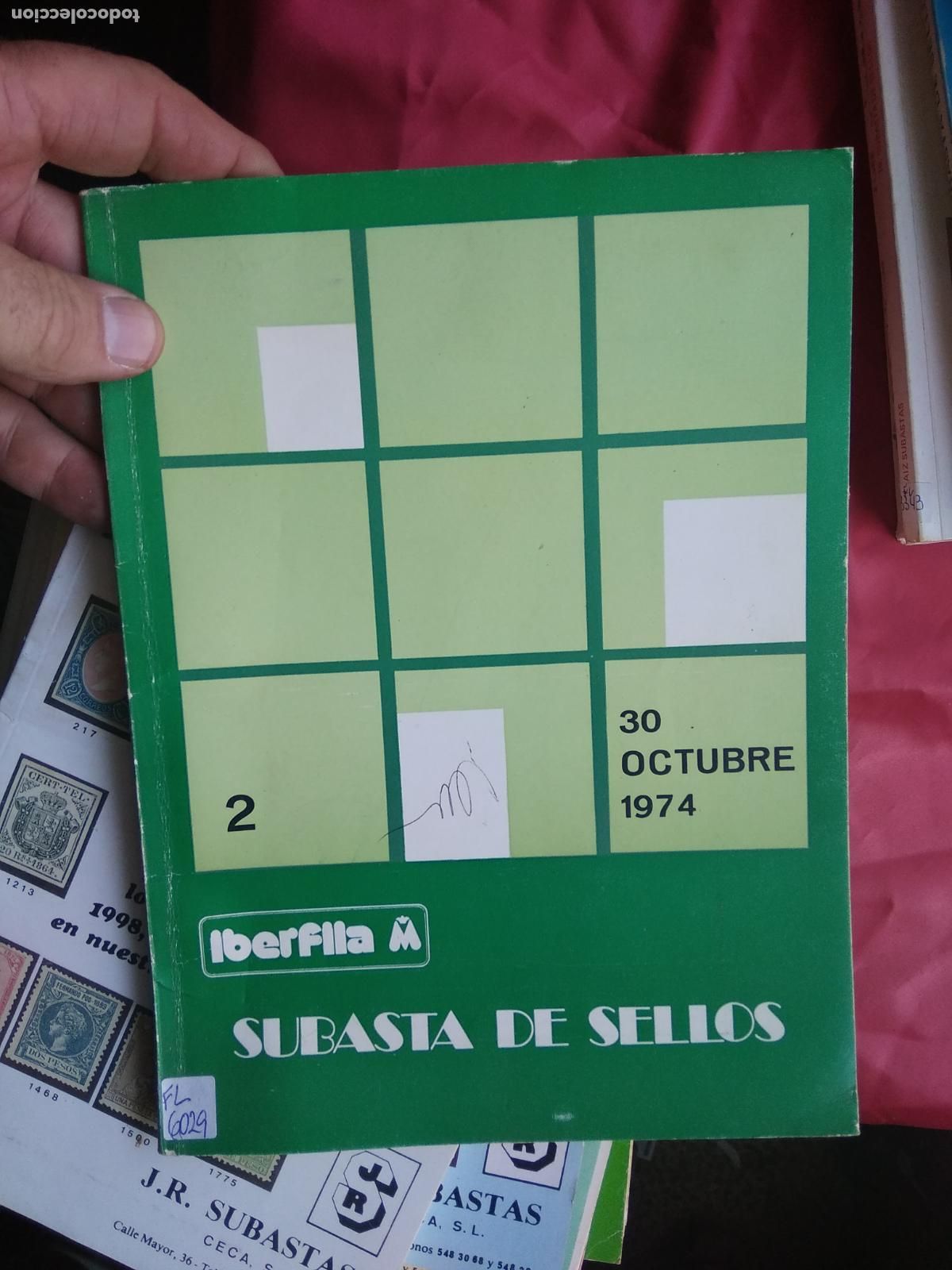 Livros em segunda m&atilde;o: Subasta de sellos 30 Octubre 1974 Q.329