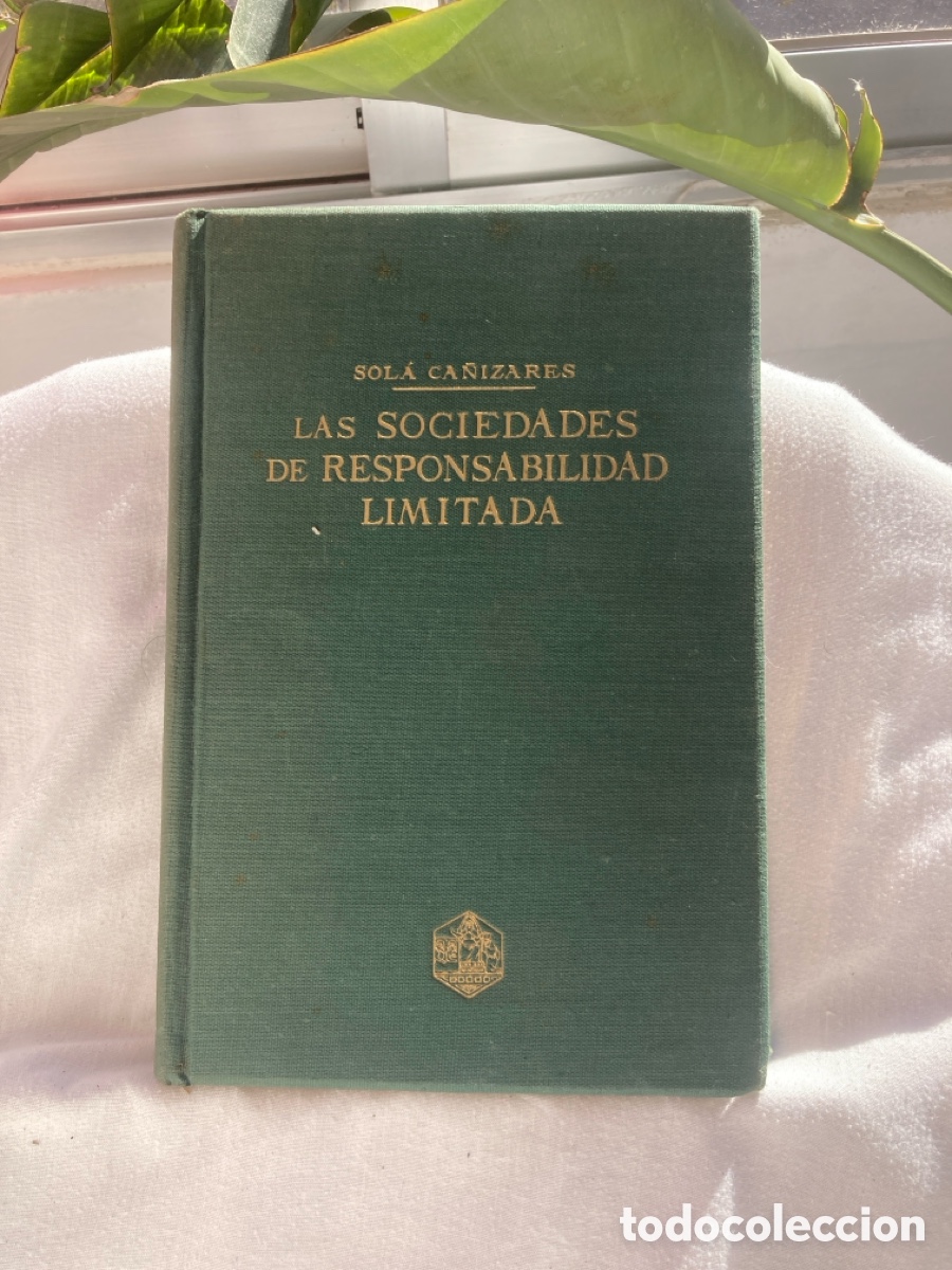 Libros: LAS SOCIEDADES DE RESPONSABILIDAD LIMITADA - Foto 1