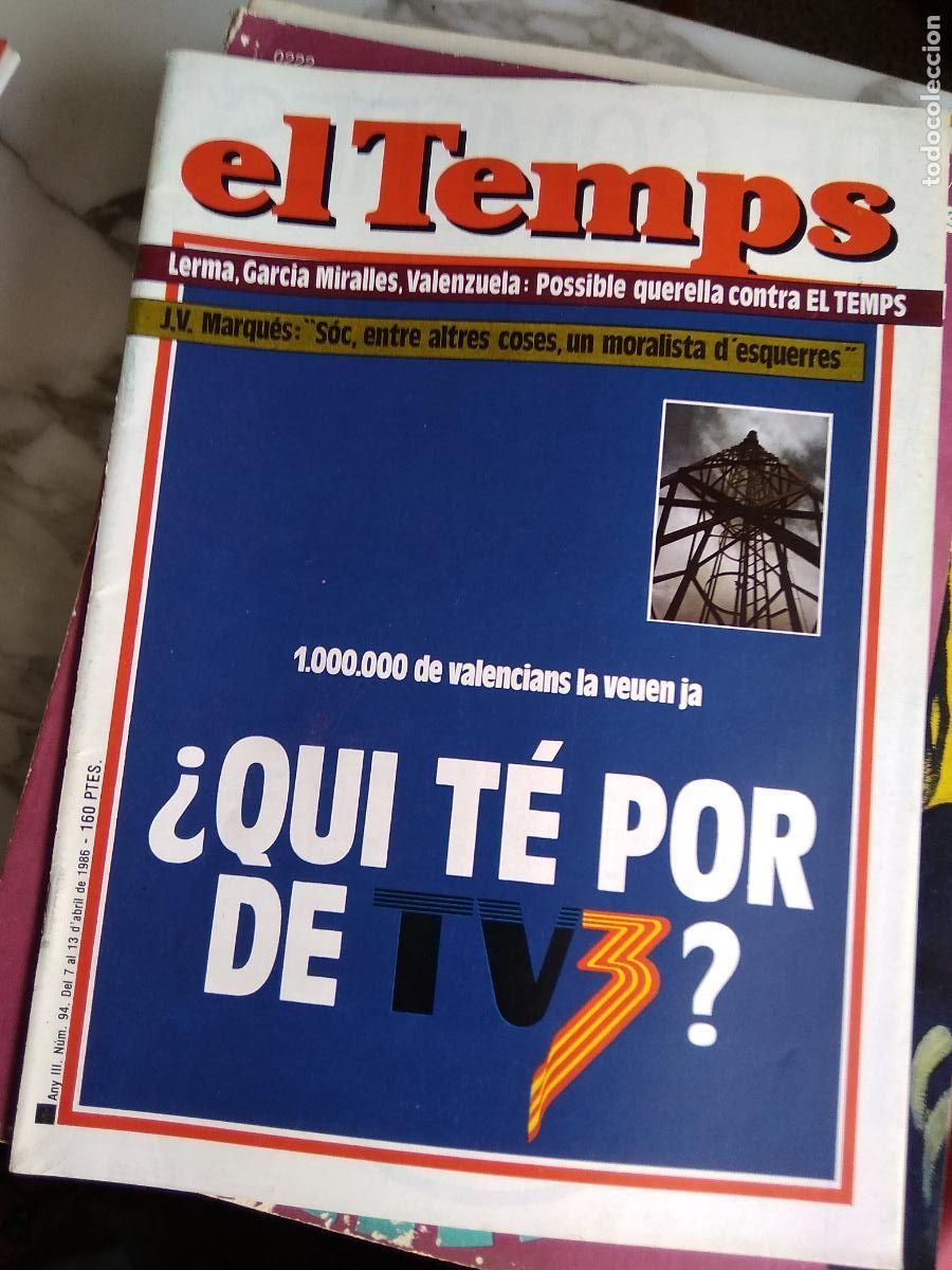 Livros em segunda m&atilde;o: El Temps &iquest;Qui t&eacute; por de TV3? Q.350