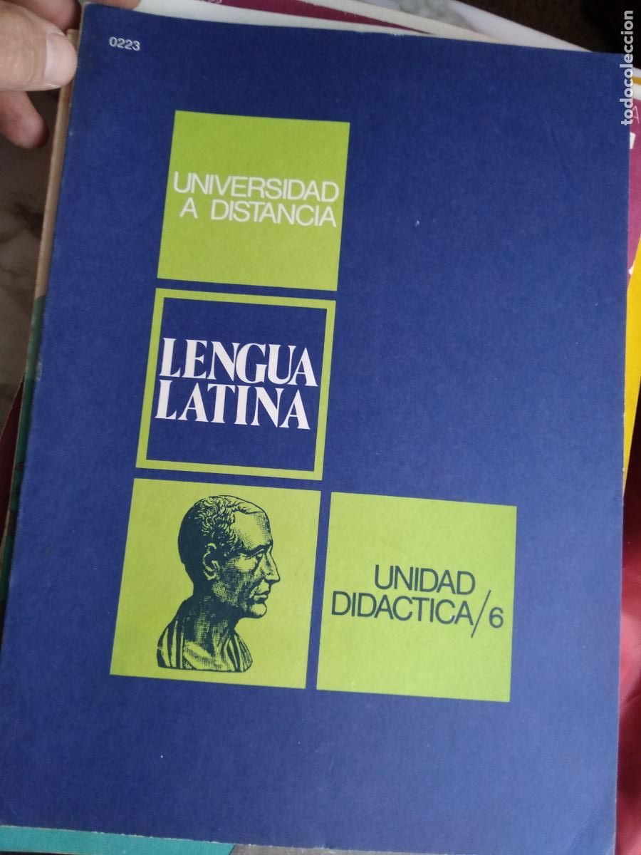 Livros em segunda m&atilde;o: Lengua latina Universidad a distancia Unidad 6 Q.352
