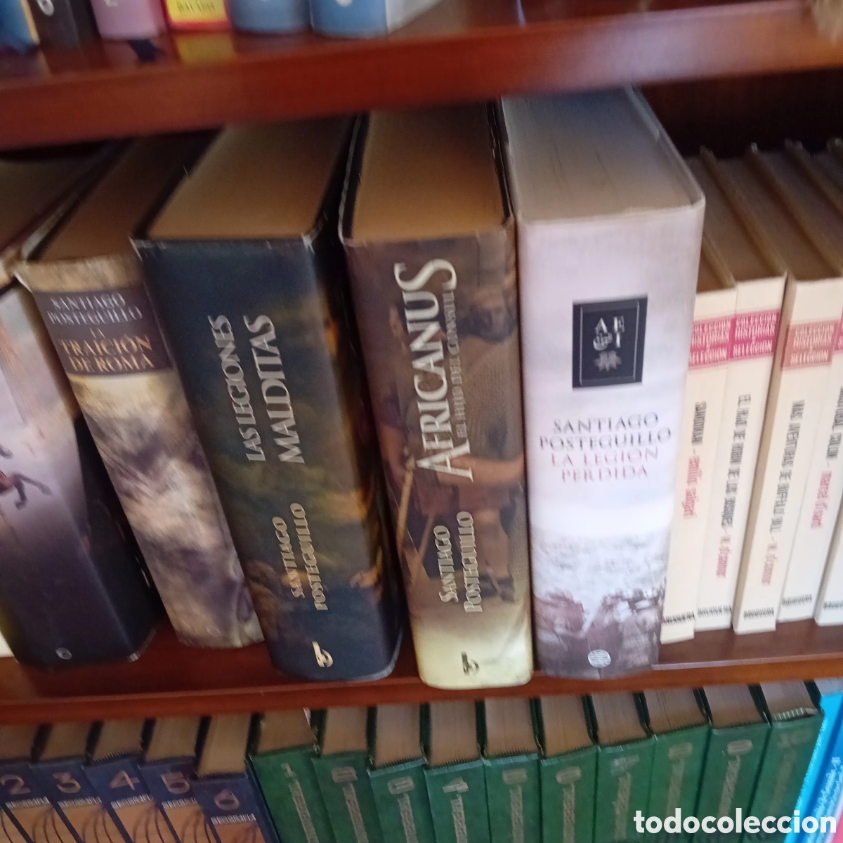 Libros: Lote tres libros de Santiago posteguilla,legiones malditas,africanus,la legiin perdida