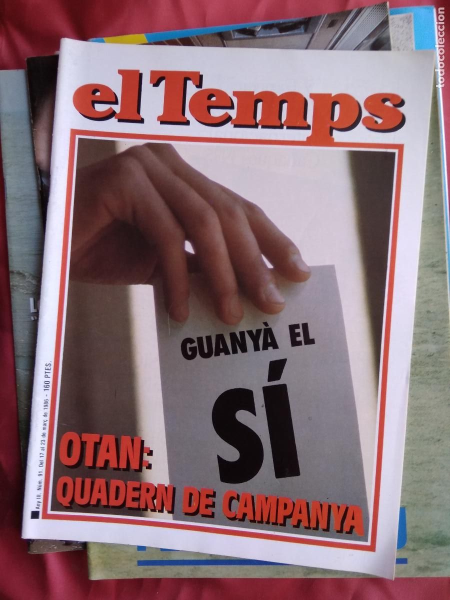 Libros: El Temps Num 90 Otan: Quadern de campanya Q.372 - Foto 1