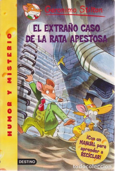 Libros: EL EXTRA&Ntilde;O CASO DE LA RATA APESTOSA - GERONIMO STILTON - Foto 1