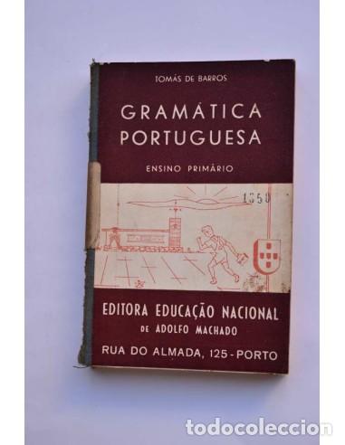 Libros: Rudimentos de gram&aacute;tica portuguesa - BARROS, Tom&aacute;s de - Foto 1