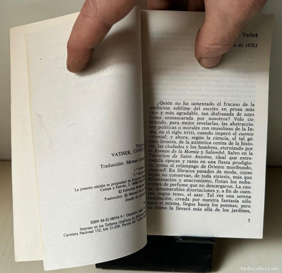 Libros: VATHEK (CUENTO &Aacute;RABE). William Beckford - Foto 4