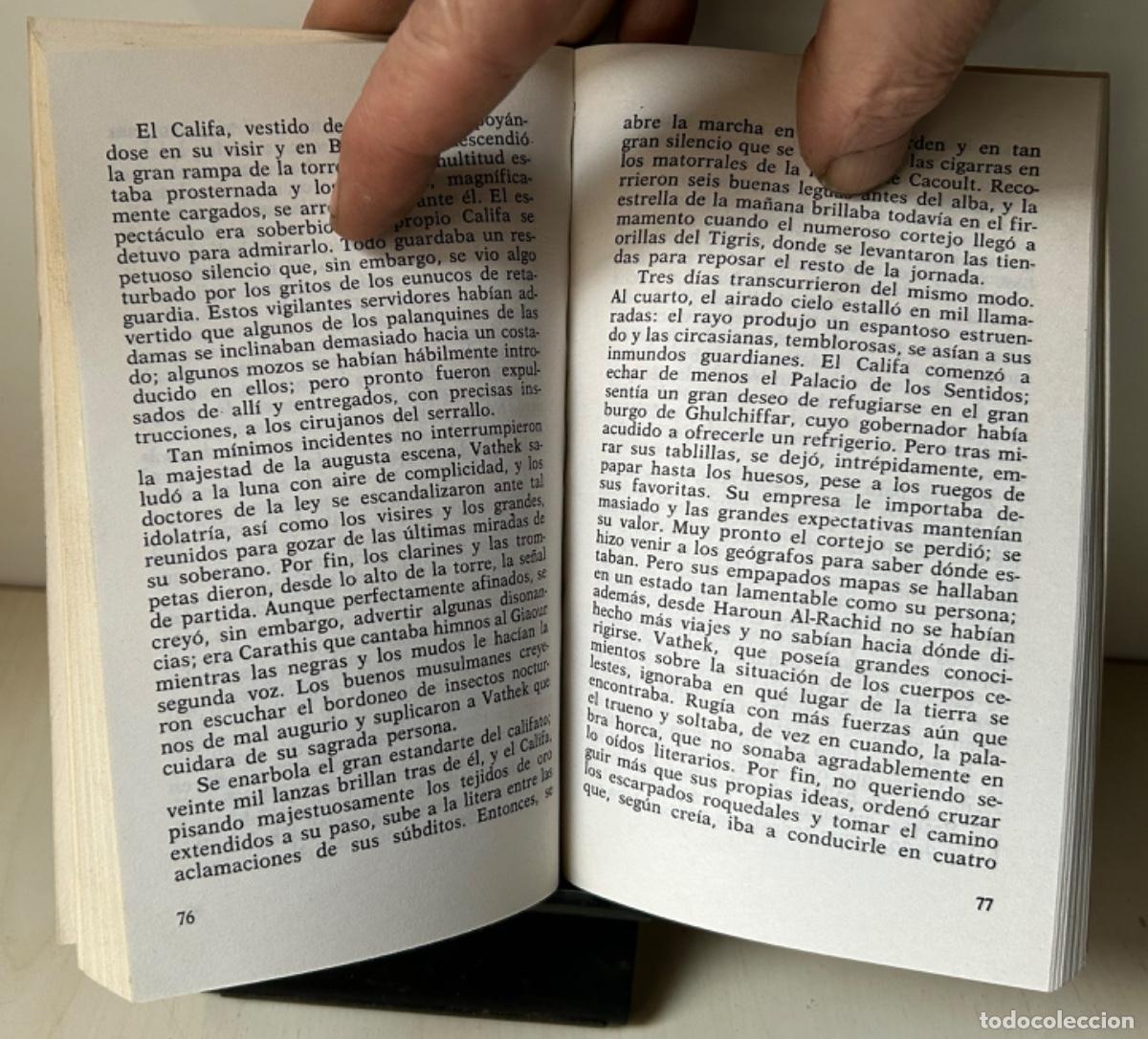 Libros: VATHEK (CUENTO &Aacute;RABE). William Beckford - Foto 5
