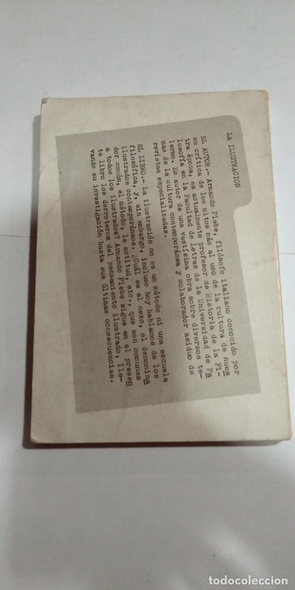 Libros: Qu&eacute; es verdaderamente la ilustraci&oacute;n Armando Plebe - Foto 2