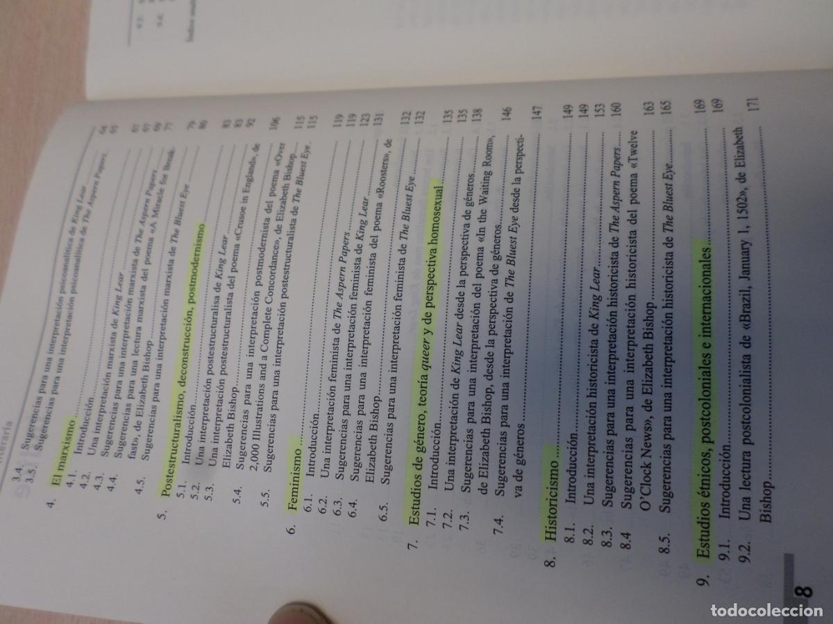 Libros: TEORIA LITERARIA. UNA INTRODUCCION PRACTICA. EDITORIAL ALIANZA 2002 - Michael Ryan - Foto 7