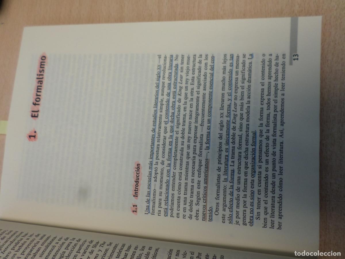 Libros: TEORIA LITERARIA. UNA INTRODUCCION PRACTICA. EDITORIAL ALIANZA 2002 - Michael Ryan - Foto 8
