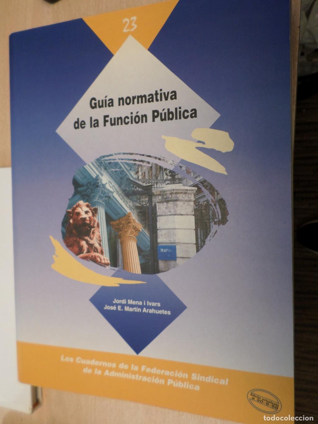 Libros: GUIA NORMATIVA DE LA FUNCION PUBLICA - Vv.aa. - Foto 1