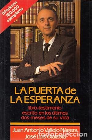 Libros: La puerta de la esperanza - J. ANTONIO VALEEJO-NAJERA - Foto 1
