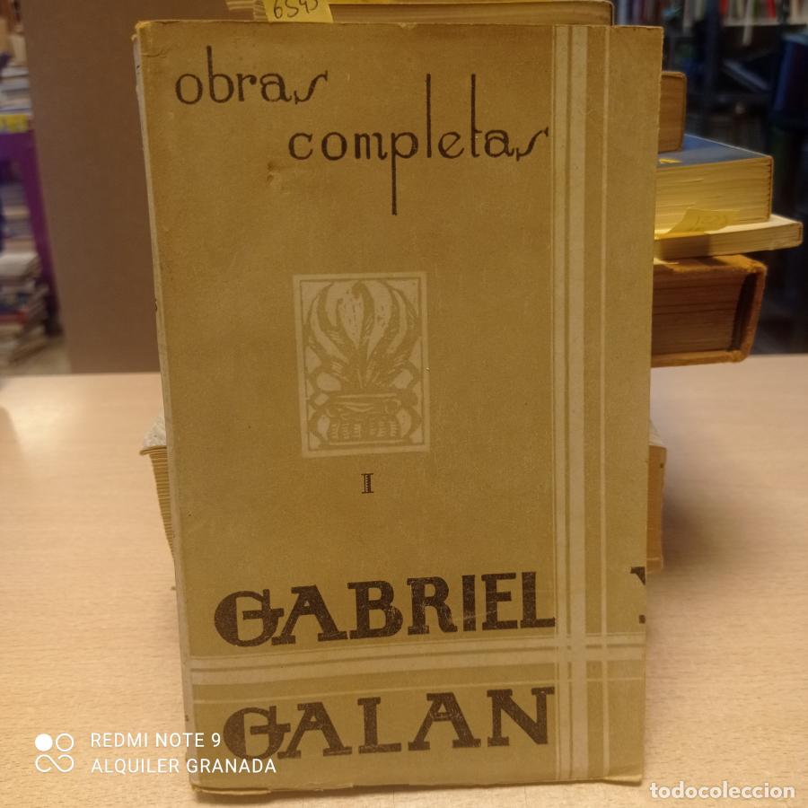 Libros: OBRAS COMPLETAS TOMO I - Gabriel Y Galan - Foto 1