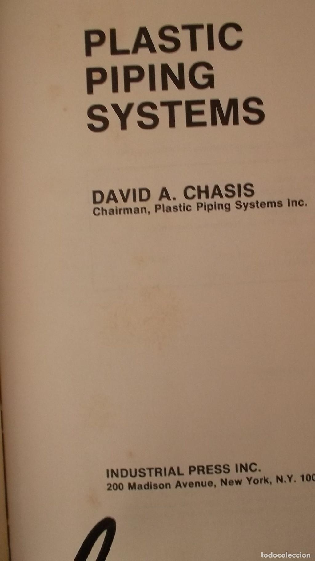 Libros: PLASTIC PIPING SYSTEM - David A. Chasis - Foto 1