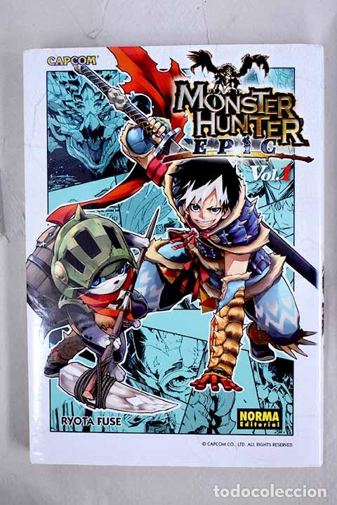 Libros: Monster hunter epic, n&ordm; 1.- Fuse, Ryota