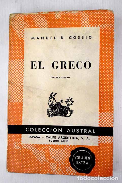 Libros: El Greco: Cossio, Manuel.- Cossio, Manuel - Foto 1