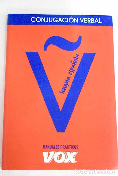 Libros: Conjugaci&oacute;n verbal: lengua espa&ntilde;ola - Foto 1