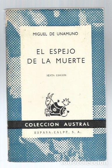 Libros: ESPEJO DE LA MUERTE - EL - UNAMUNO, MIGUEL DE - Foto 1