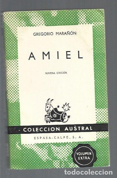 Libros: AMIEL - MARA&Ntilde;ON, GREGORIO - Foto 1