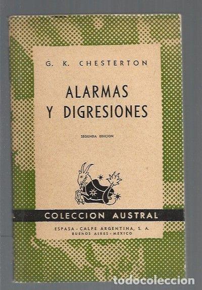 Libros: ALARMAS Y DIGRESIONES - G. K. CHESTERTON - Foto 1