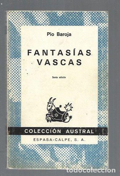 Libros: FANTASIAS VASCAS - BAROJA, PIO - Foto 1