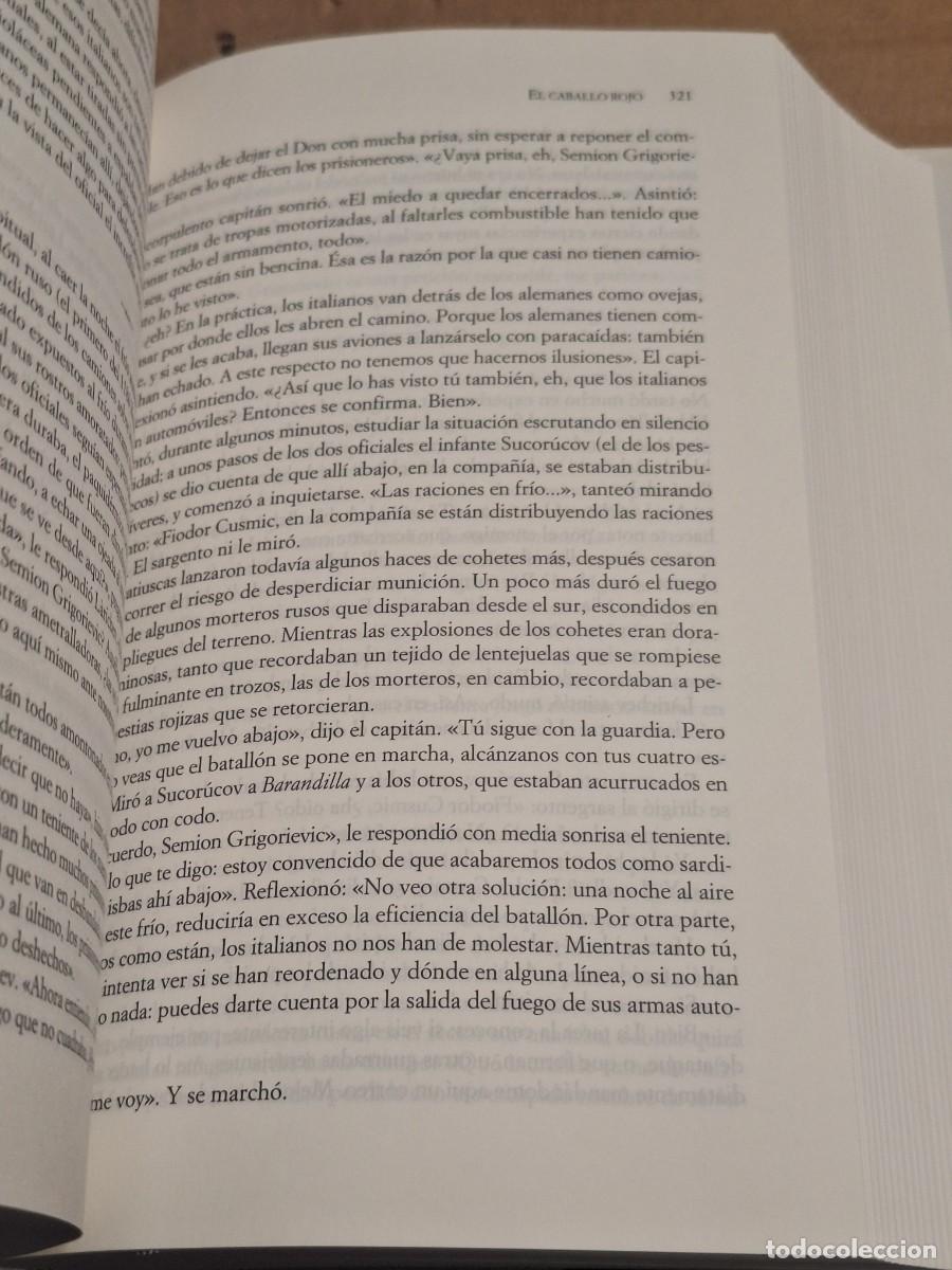 Libros: EL CABALLO ROJO - Eugenio Corti - Foto 5