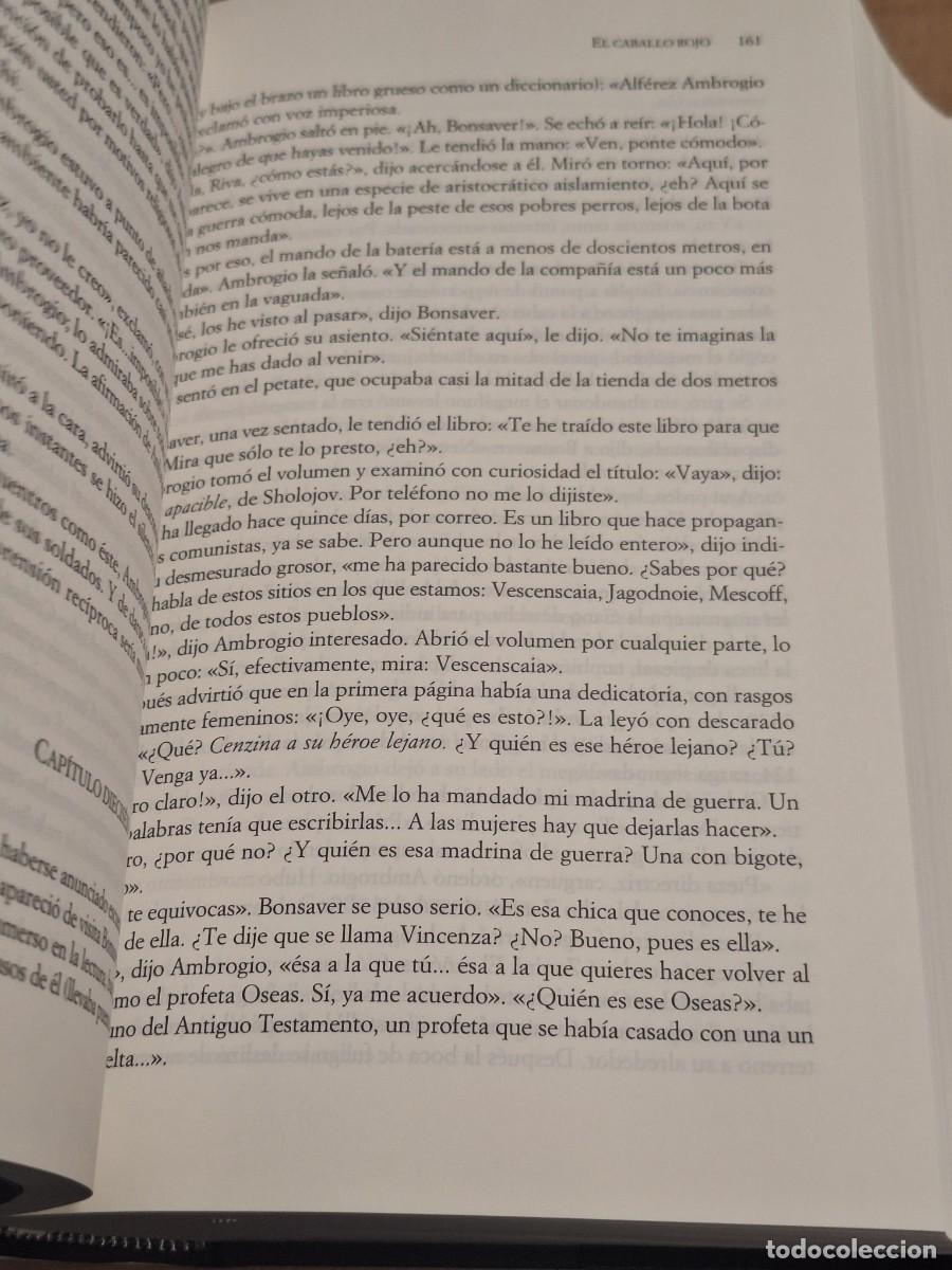 Libros: EL CABALLO ROJO - Eugenio Corti - Foto 6