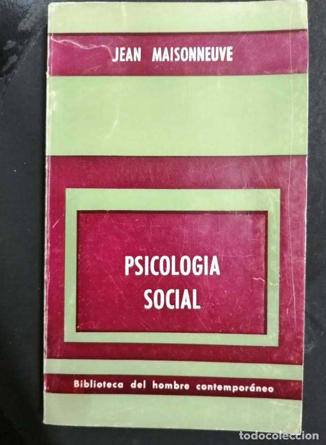 Libros: PSICOLOG&Iacute;A SOCIAL - Jean Maisonneuve - Foto 1