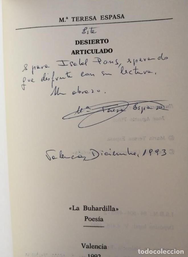 Libros: EL TIEMPO SE ACABA - Mar&iacute;a Teresa Espasa - Foto 2