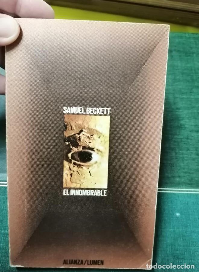 Libros: SAMUEL BECKETT. EL INNOMBRABLE.SAMUEL BECKETT - El Innombrable - Foto 1