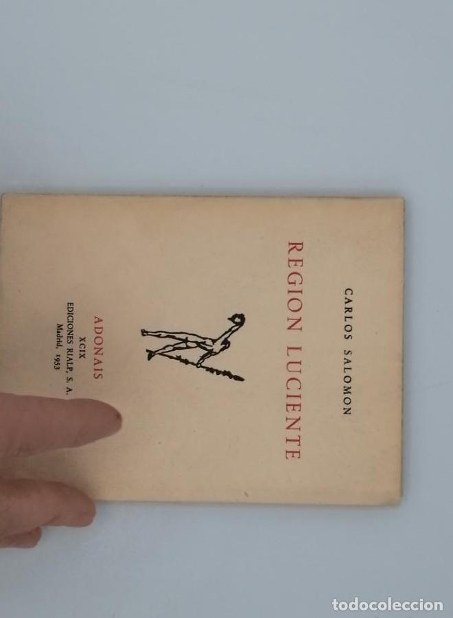 Libros: REGI&Oacute;N LUCIENTE - Carlos Salomon - Foto 1