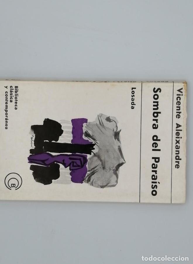 Libros: Sombra del Para&iacute;so. Vicente Aleixandre - Losada - Foto 1