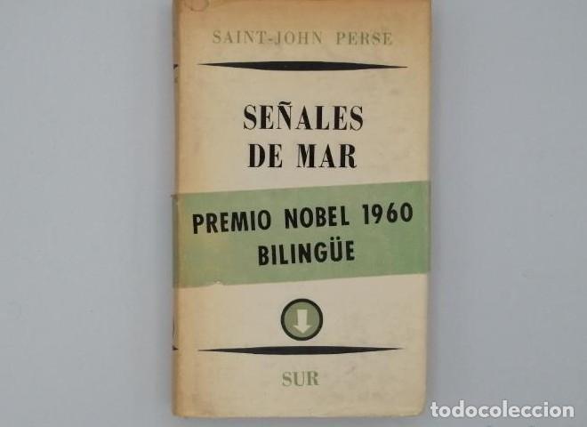 Libros: SE&Ntilde;ALES DE MAR. SAINT-JOHN PERSE - Bilingue - Foto 1
