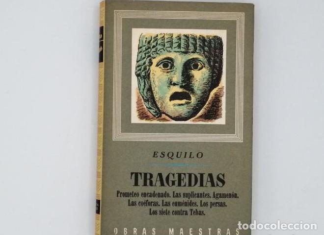 Libros: TRAGEDIAS, ESQUILO - Obras Maestras - Foto 1