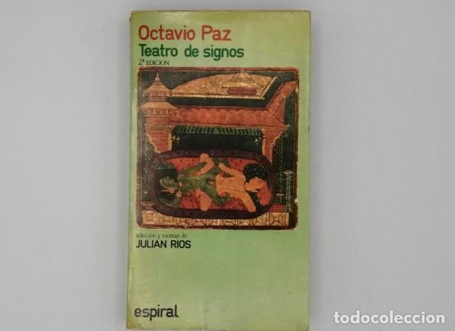 Libros: TEATRO DE SIGNOS - Octavio Paz - Foto 1