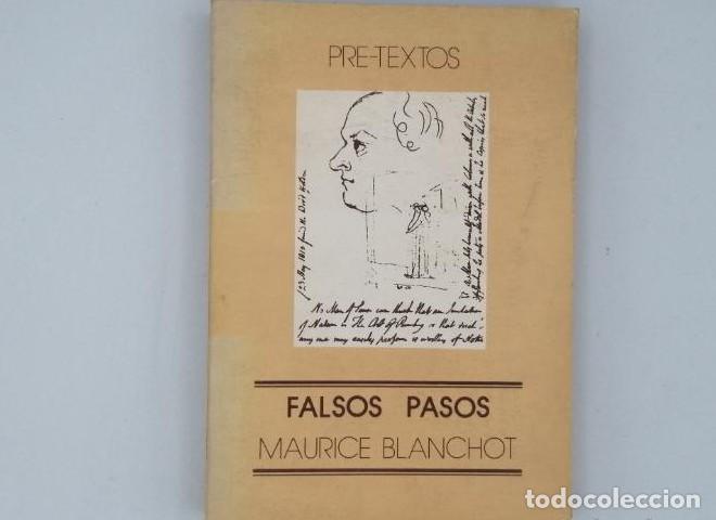 Libros: FALSOS PASOS - Maurice Blanchot - Foto 1