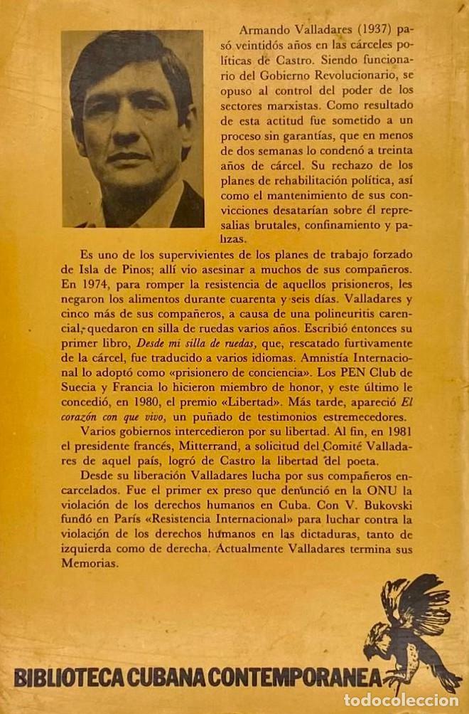 Libros: CAVERNAS DEL SILENCIO - Armando Valladares - Foto 2