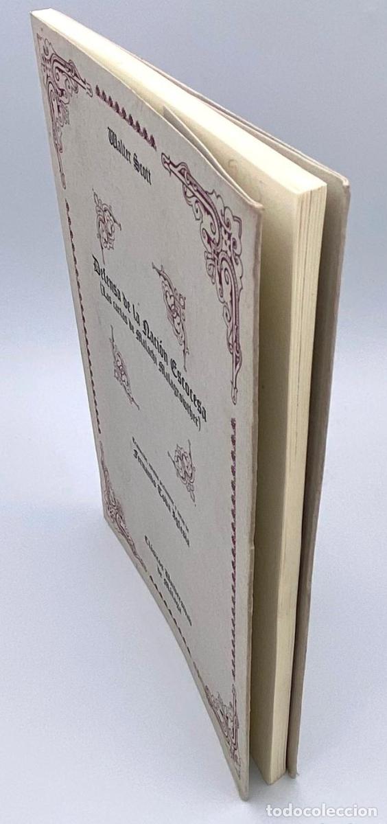 Libros: DEFENSA DE LA NACI&Oacute;N ESCOCESA - Walter Scott - Foto 2