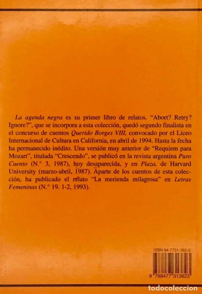 Libros: LA AGENDA NEGRA - Ana Rueda - Foto 2