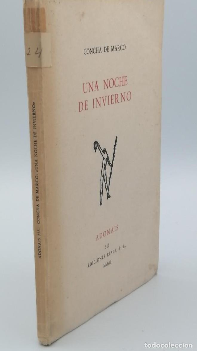 Libros: UNA NOCHE DE INVIERNO - Concha De Marco - Foto 2