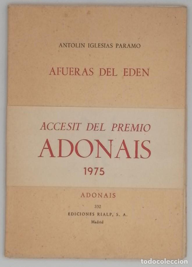 Libros: AFUERAS DEL ED&Eacute;N - Antol&iacute;n Iglesias P&aacute;ramo - Foto 1