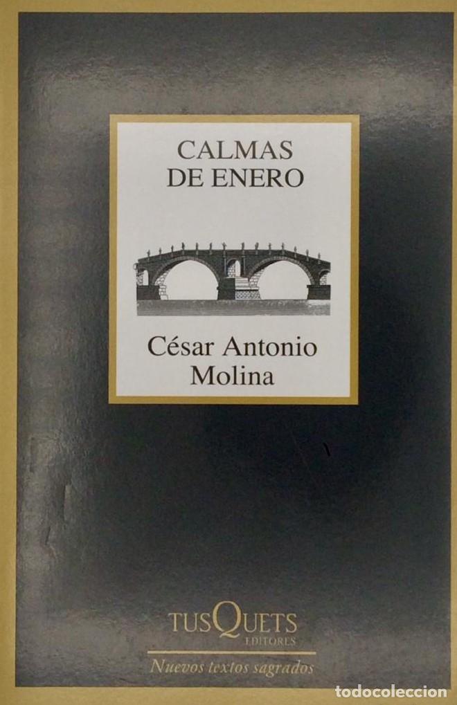 Libros: CALMAS DE ENERO - C&eacute;sar Antonio Molina - Foto 1