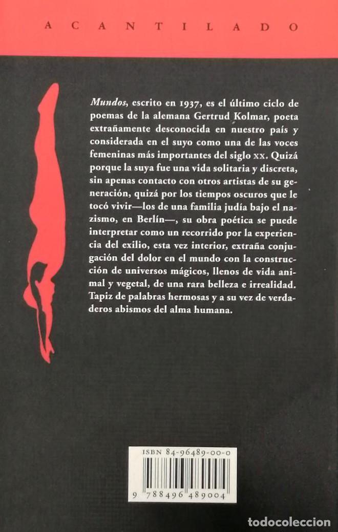Libros: MUNDOS - Geltrud Colmar - Foto 2