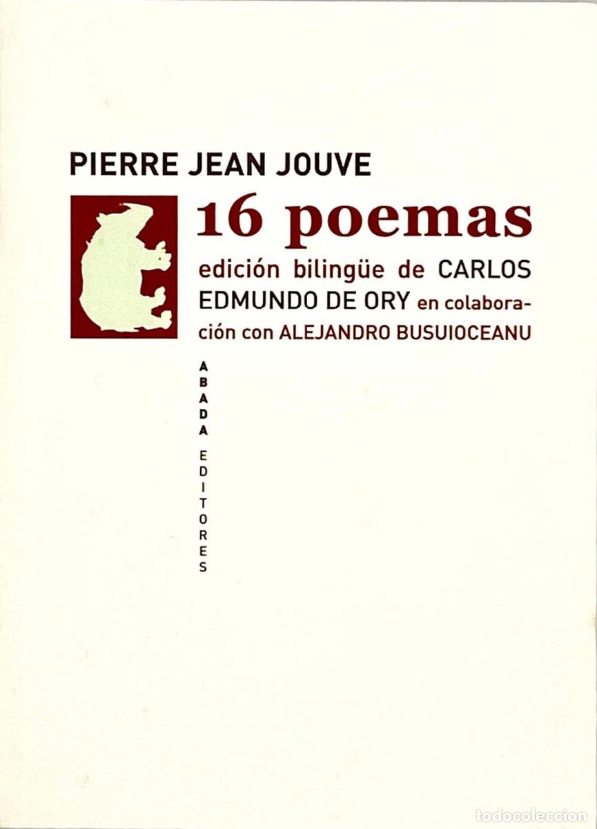 Libros: 16 POEMAS - Pierre Jean Jouve - Foto 1
