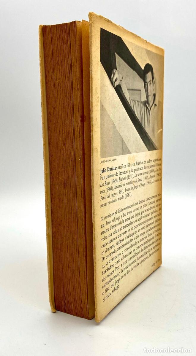 Libros: CEREMONIAS - Julio Cort&aacute;zar - Foto 2
