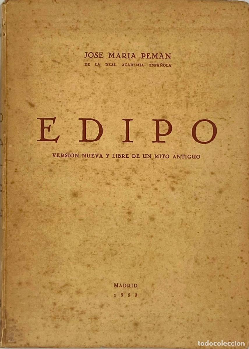 Libros: EDIPO - Jos&eacute; Mar&iacute;a Pem&aacute;n - Foto 1