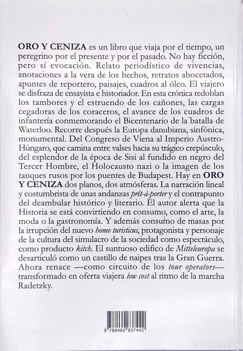 Libros: ORO Y CENIZA - Pedro Lozano Bartolozzi - Foto 2