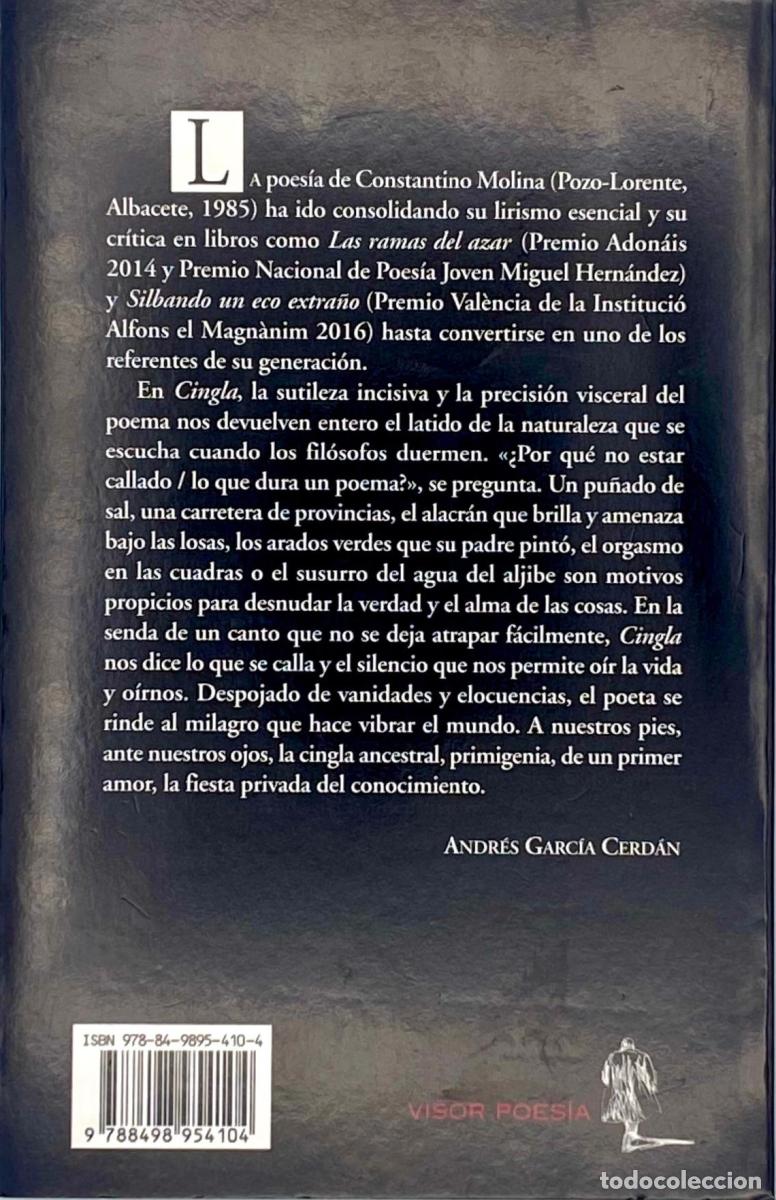 Libros: CINGLA - Constantino Molina - Foto 2