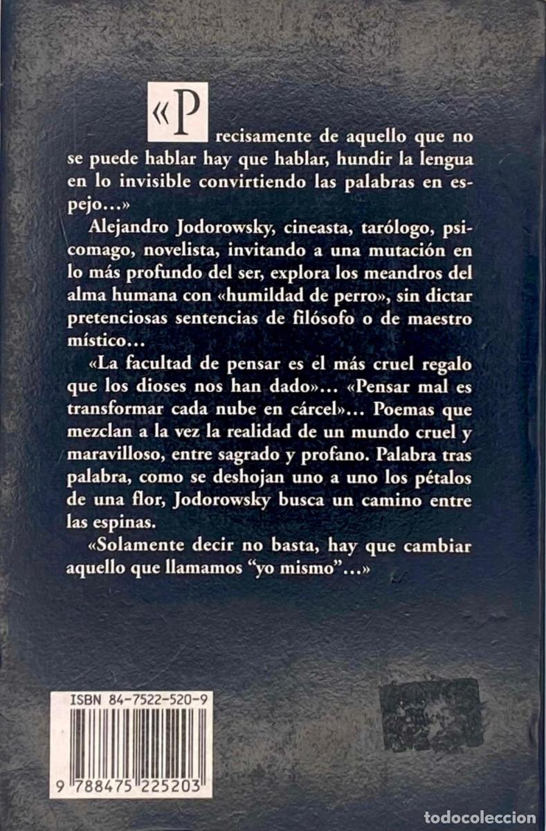 Libros: NO BASTA DECIR - Alejandro Jodorowsky - Foto 2