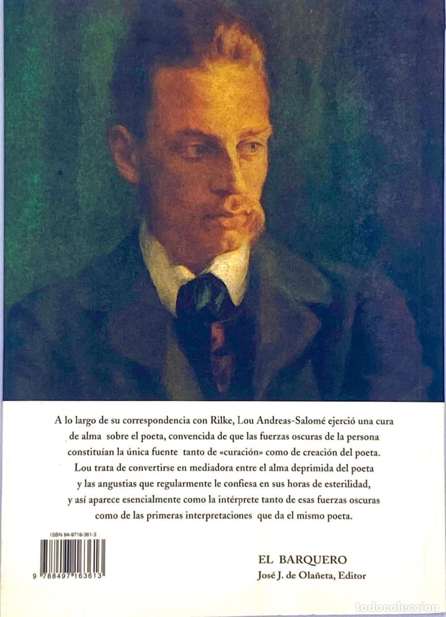 Libros: CORRESPONDENCIA - Rainer Mar&iacute;a Rilke, Lou Andreas Salom&eacute; - Foto 2