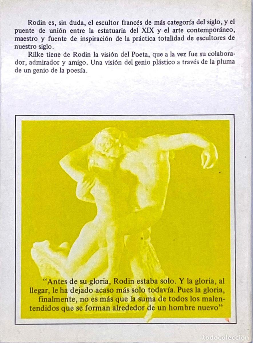 Libros: RODIN - Rainer Maria Rilke - Foto 2